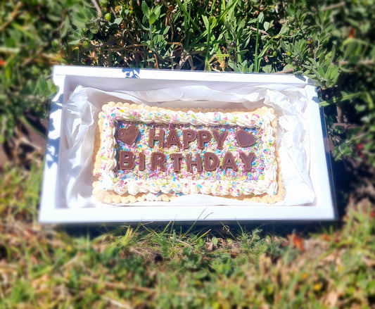 Giant Birthday Biscuit